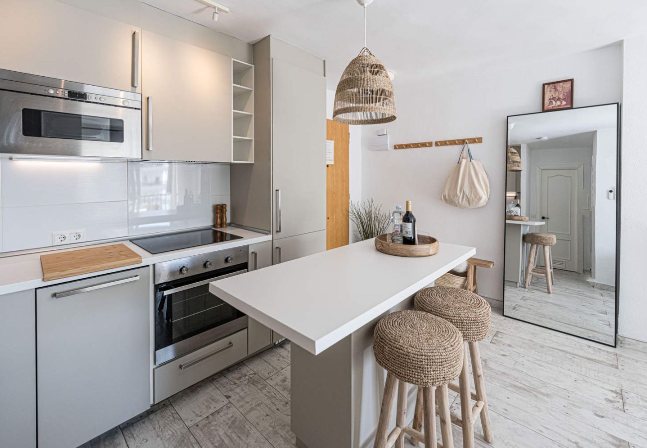 Cucina in stile americano ad Acapulco Playa 302.