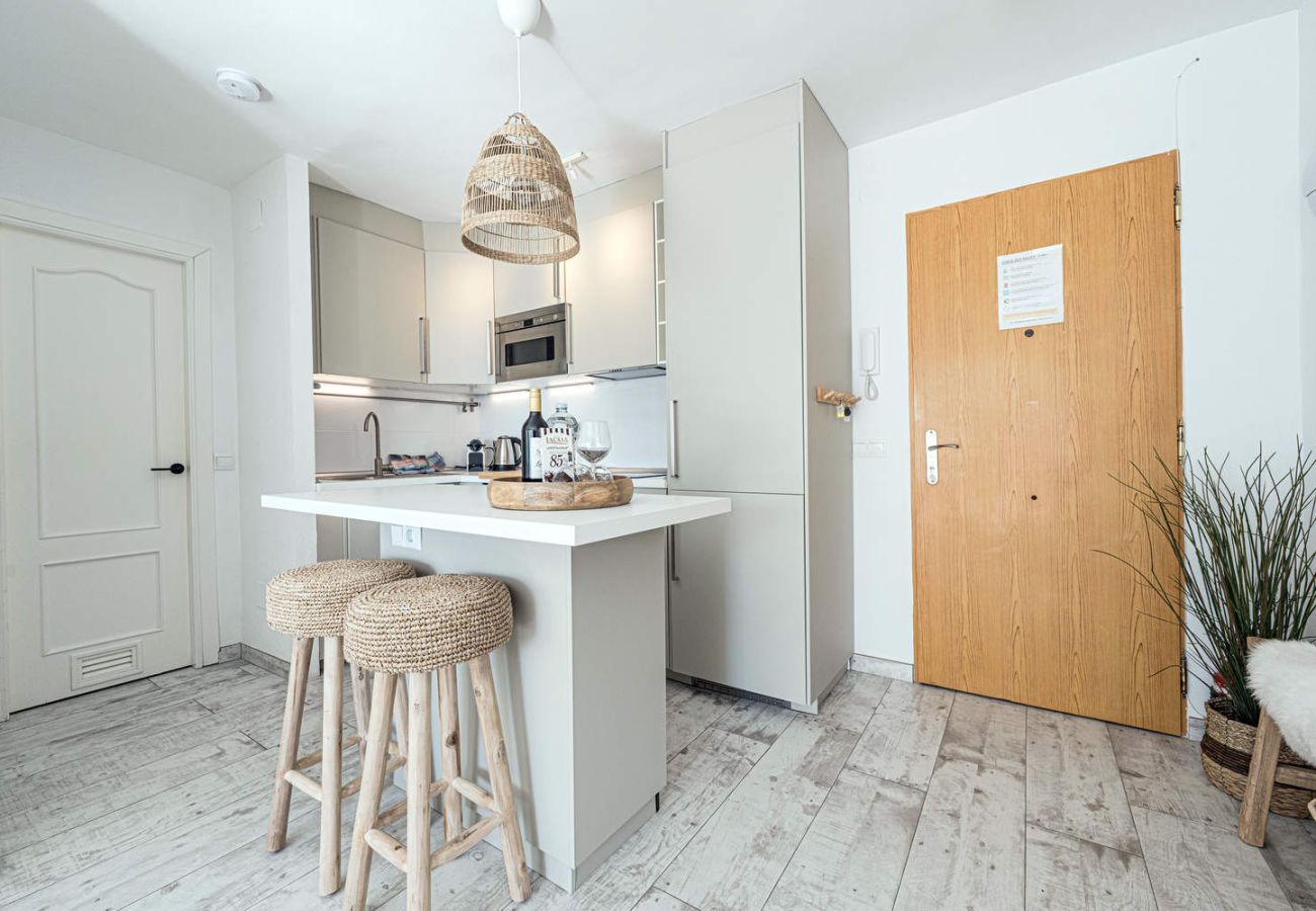 Dettaglio di benvenuto nell'appartamento Acapulco Playa 302.