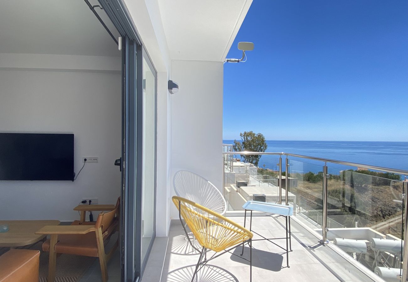 Appartamento a Nerja - Penthouse Balcon del Mar Deluxe 3: Attico con 100m² di terrazza e vista mare