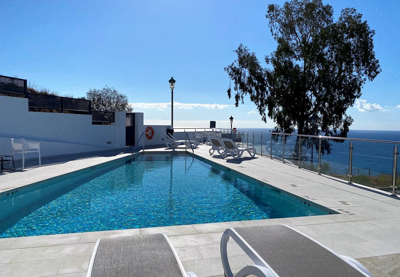 Appartamento a Nerja - Penthouse Balcon del Mar Deluxe 3: Attico con 100m² di terrazza e vista mare