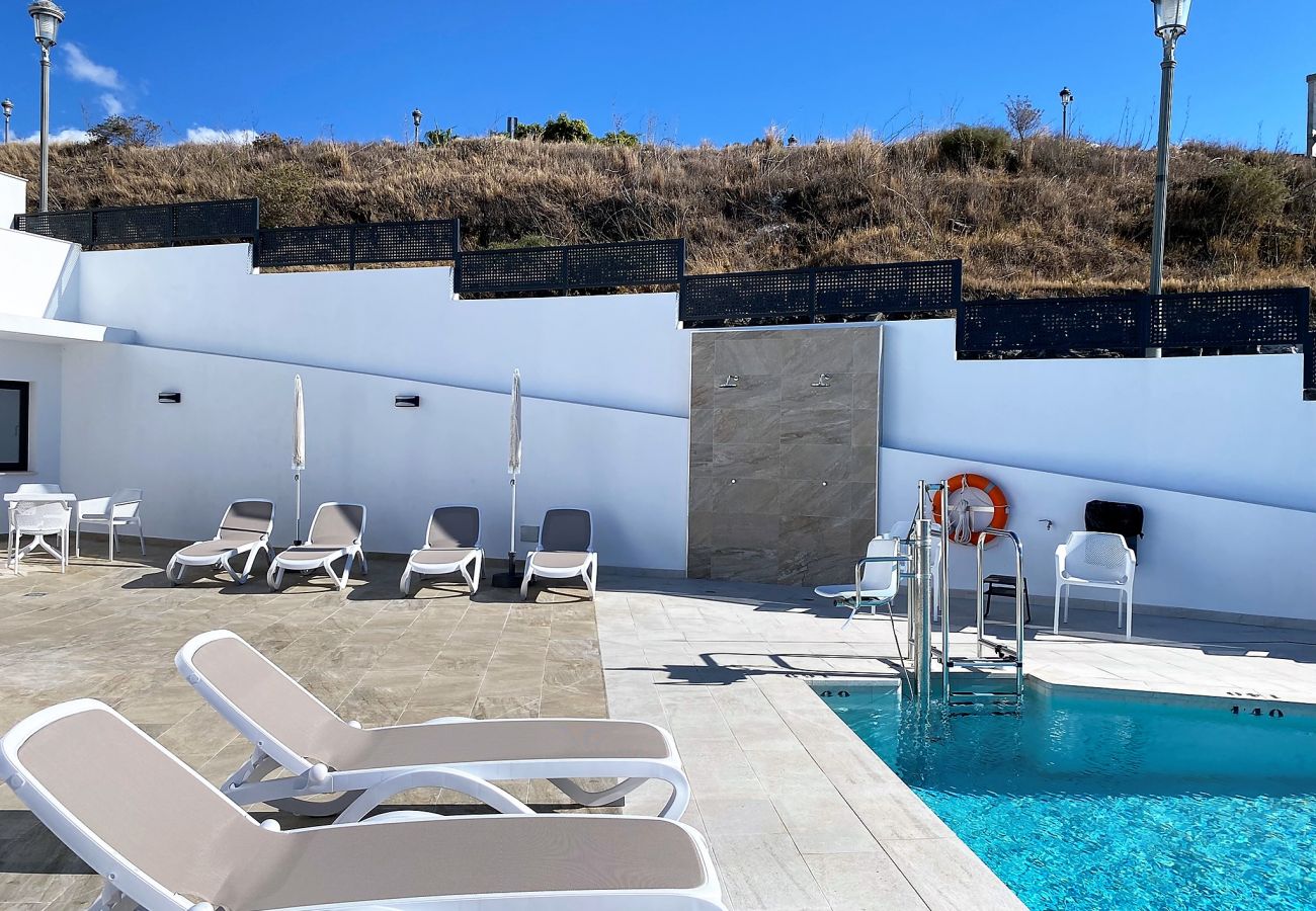 Appartamento a Nerja - Penthouse Balcon del Mar Deluxe 3: Attico con 100m² di terrazza e vista mare