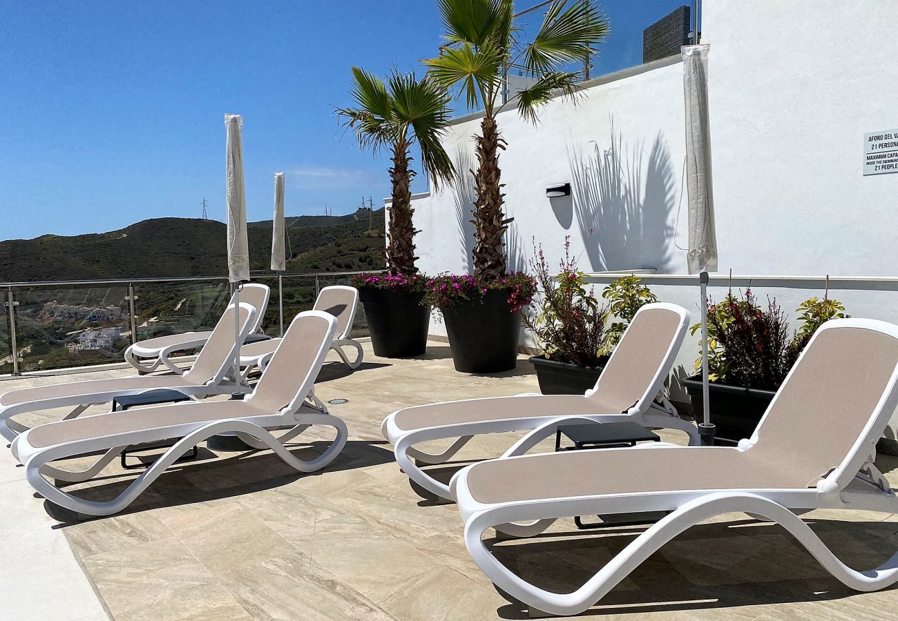 Appartamento a Nerja - Penthouse Balcon del Mar Deluxe 3: Attico con 100m² di terrazza e vista mare