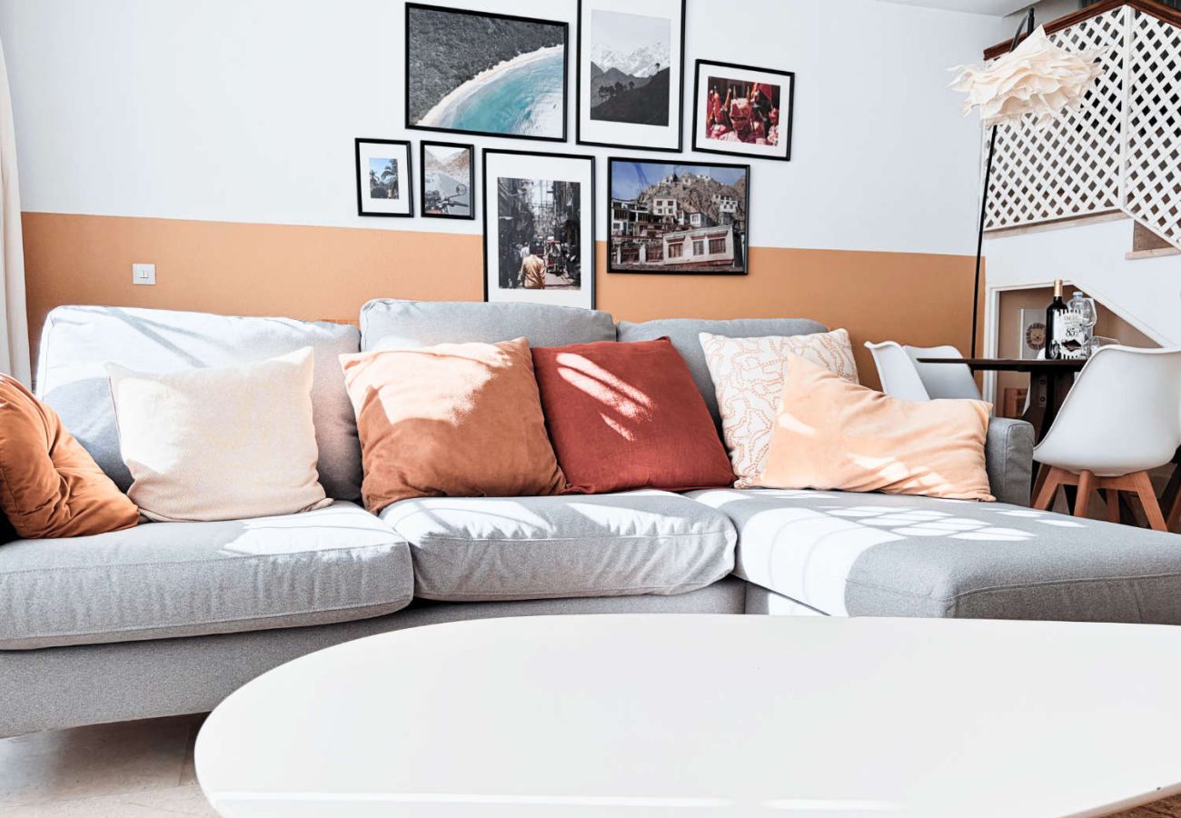 Appartamento a Nerja - Casa Lena Verano Azul Nerja: Duplex per Famiglie con Vista Mare