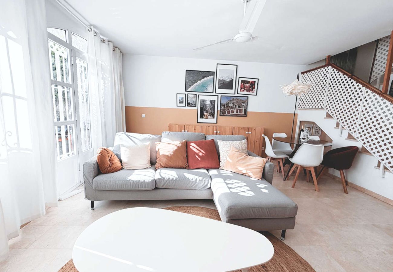 Appartamento a Nerja - Casa Lena Verano Azul Nerja: Duplex per Famiglie con Vista Mare