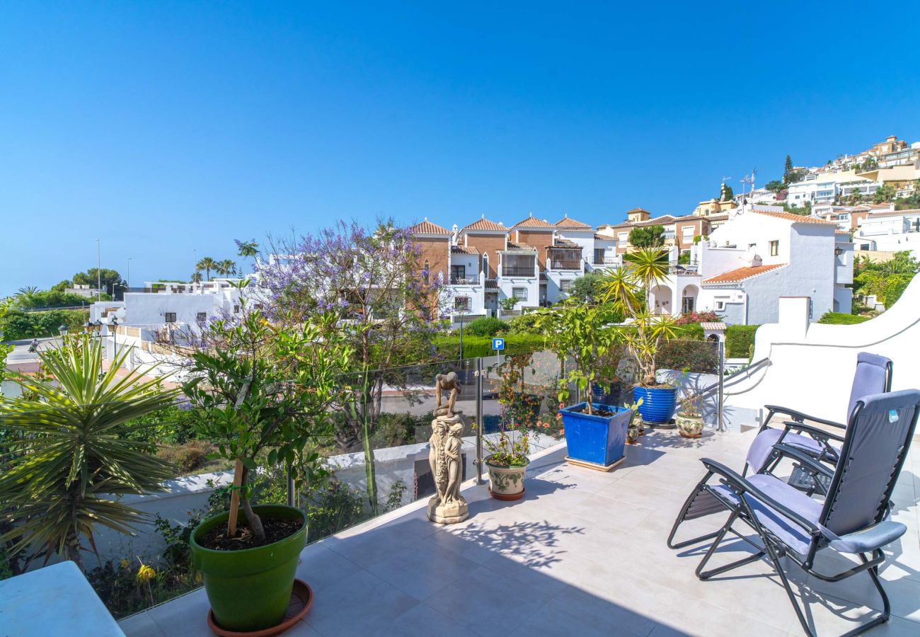 Appartamento a Nerja - Ferienwohnung Tropicana 6C in Nerja mit Meerblick
