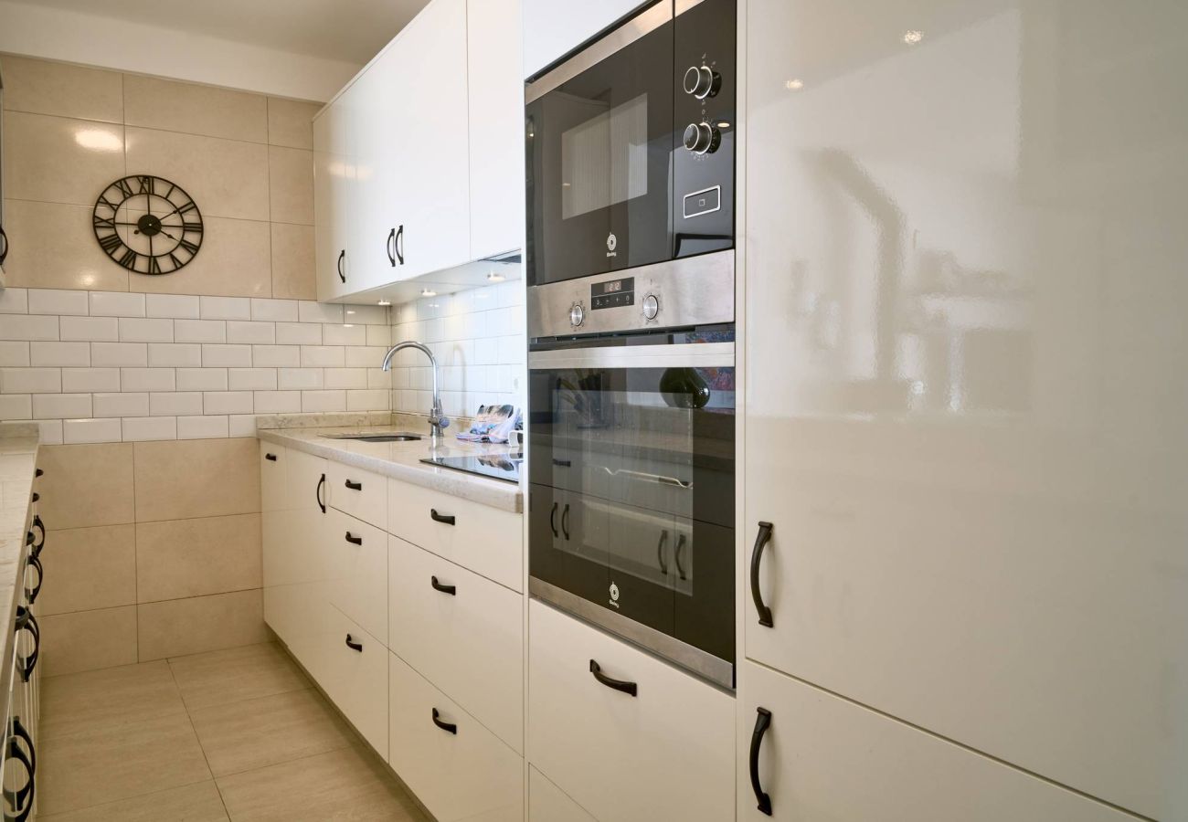 Casa a schiera a Nerja - Casablanca 9: Maisonette mit Terrassen auf mehreren Ebenen, Meerblick und Sonnenuntergang