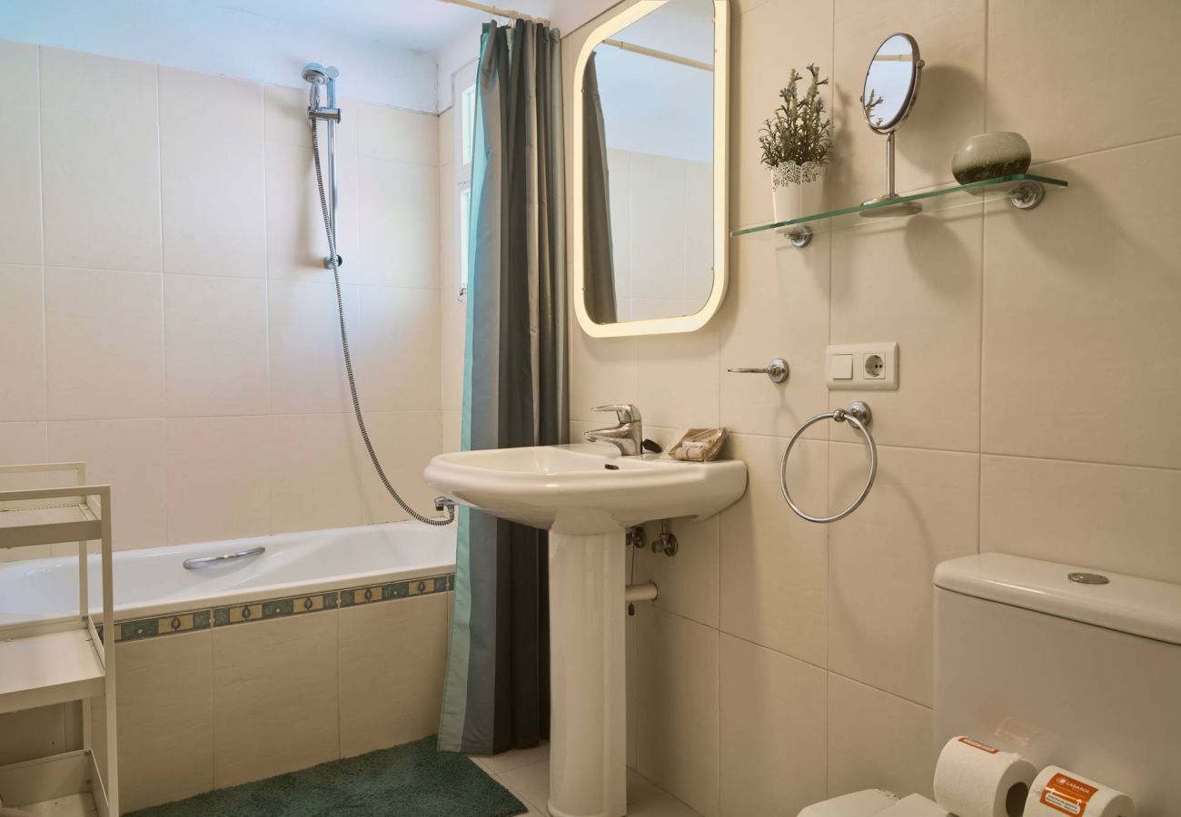 Casa a schiera a Nerja - Casablanca 9: Maisonette mit Terrassen auf mehreren Ebenen, Meerblick und Sonnenuntergang