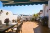 Casa a schiera a Nerja - Casablanca 9: Maisonette mit Terrassen auf mehreren Ebenen, Meerblick und Sonnenuntergang