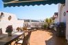 Casa a schiera a Nerja - Casablanca 9: Maisonette mit Terrassen auf mehreren Ebenen, Meerblick und Sonnenuntergang