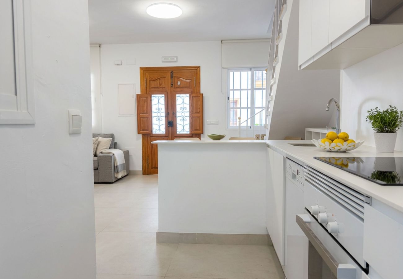 Casa a schiera a Nerja - Casa Chica: Casa vacanze con terrazza privata in Calle Cristo, Nerja