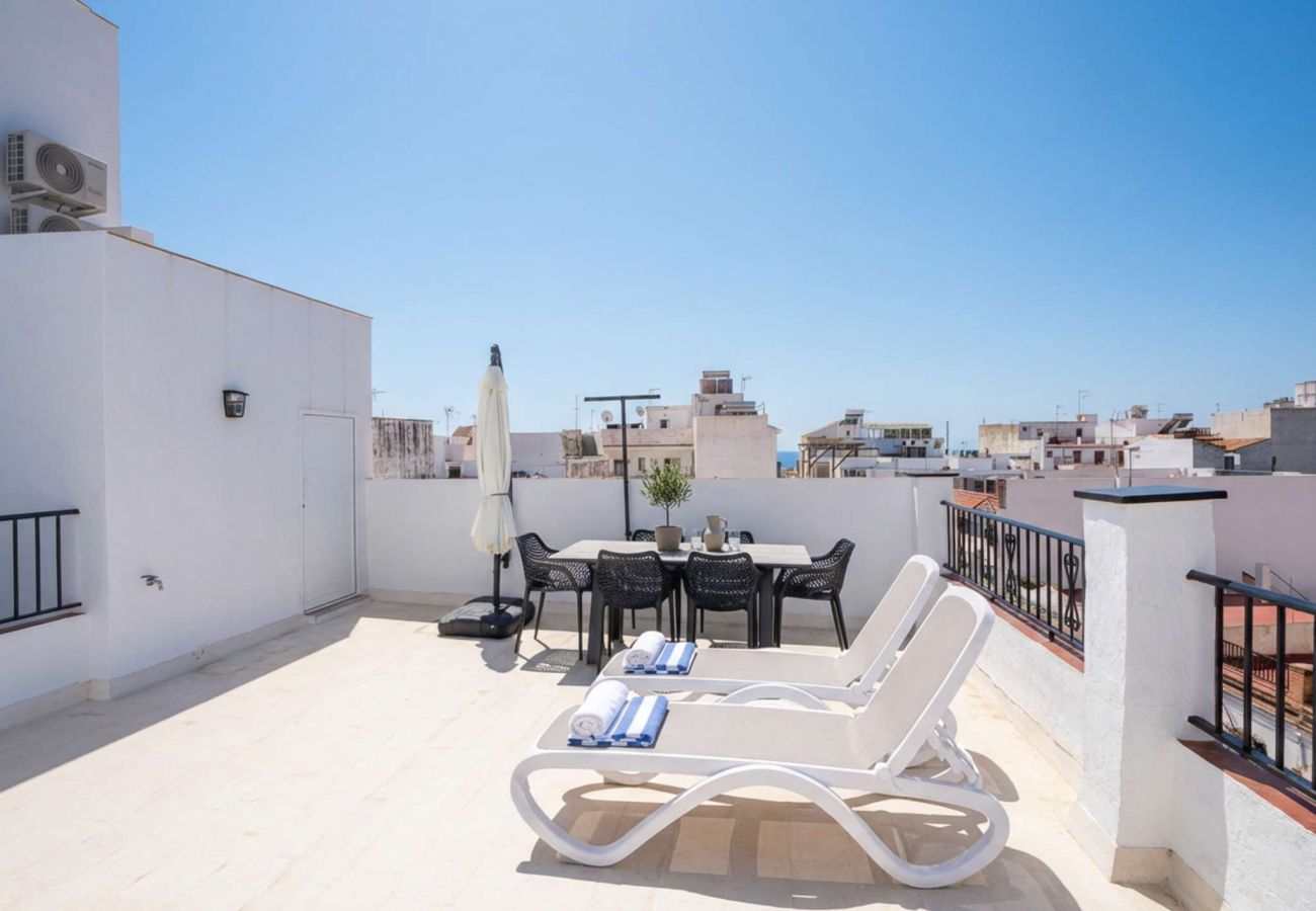 Casa a schiera a Nerja - Casa Chica: Casa vacanze con terrazza privata in Calle Cristo, Nerja