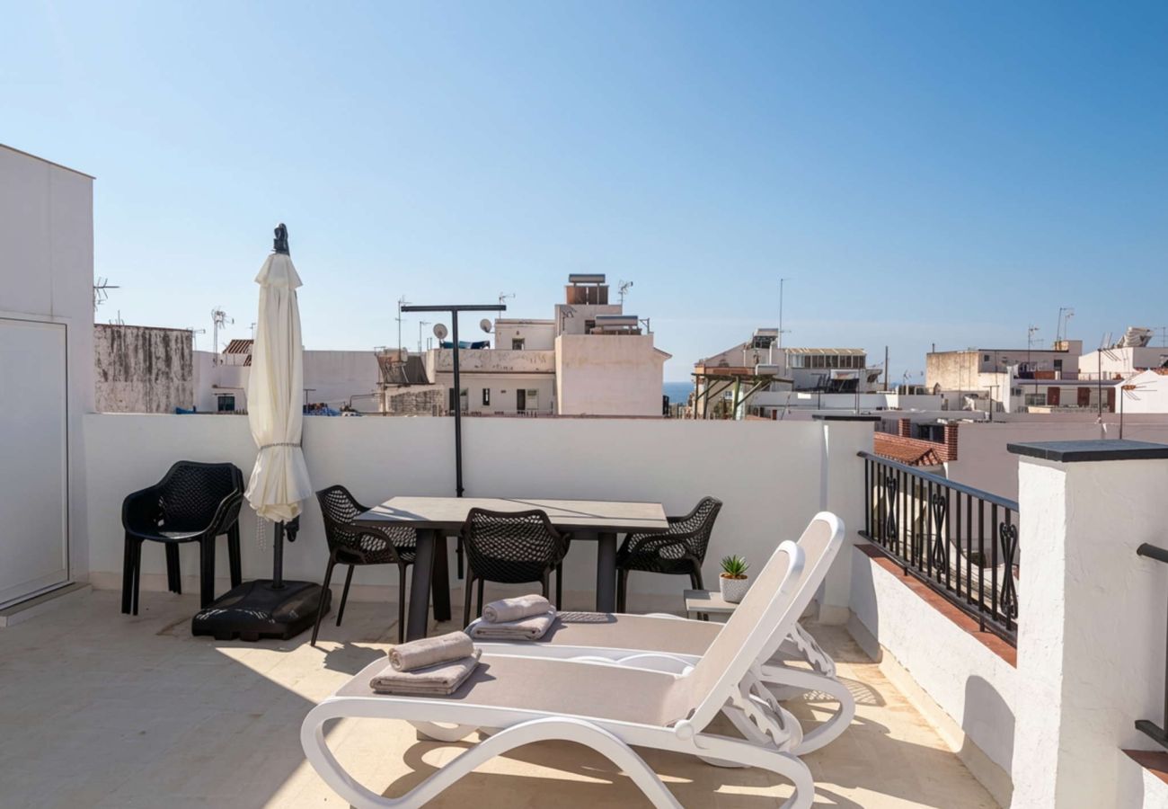 Casa a schiera a Nerja - Casa Chica: Casa vacanze con terrazza privata in Calle Cristo, Nerja