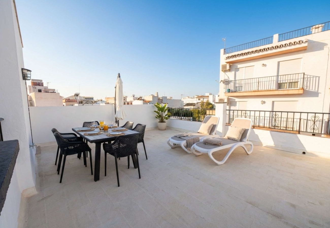 Casa a schiera a Nerja - Casa Chica: Casa vacanze con terrazza privata in Calle Cristo, Nerja