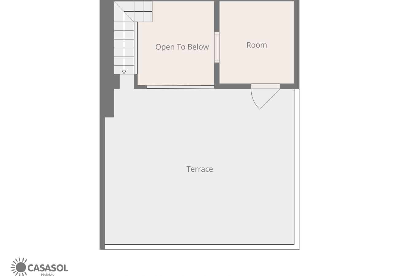 Casa a schiera a Nerja - Casa Chica: Casa vacanze con terrazza privata in Calle Cristo, Nerja