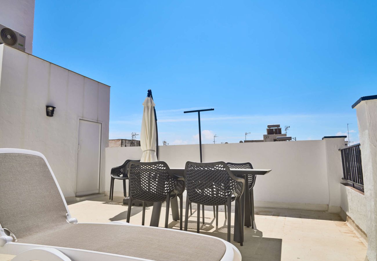 Casa a schiera a Nerja - Casa Chica: Casa vacanze con terrazza privata in Calle Cristo, Nerja