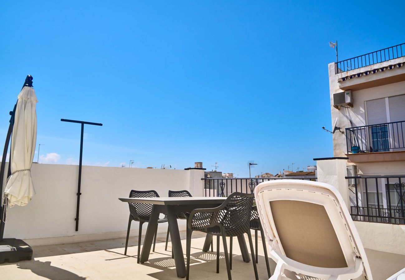 Casa a schiera a Nerja - Casa Chica: Casa vacanze con terrazza privata in Calle Cristo, Nerja