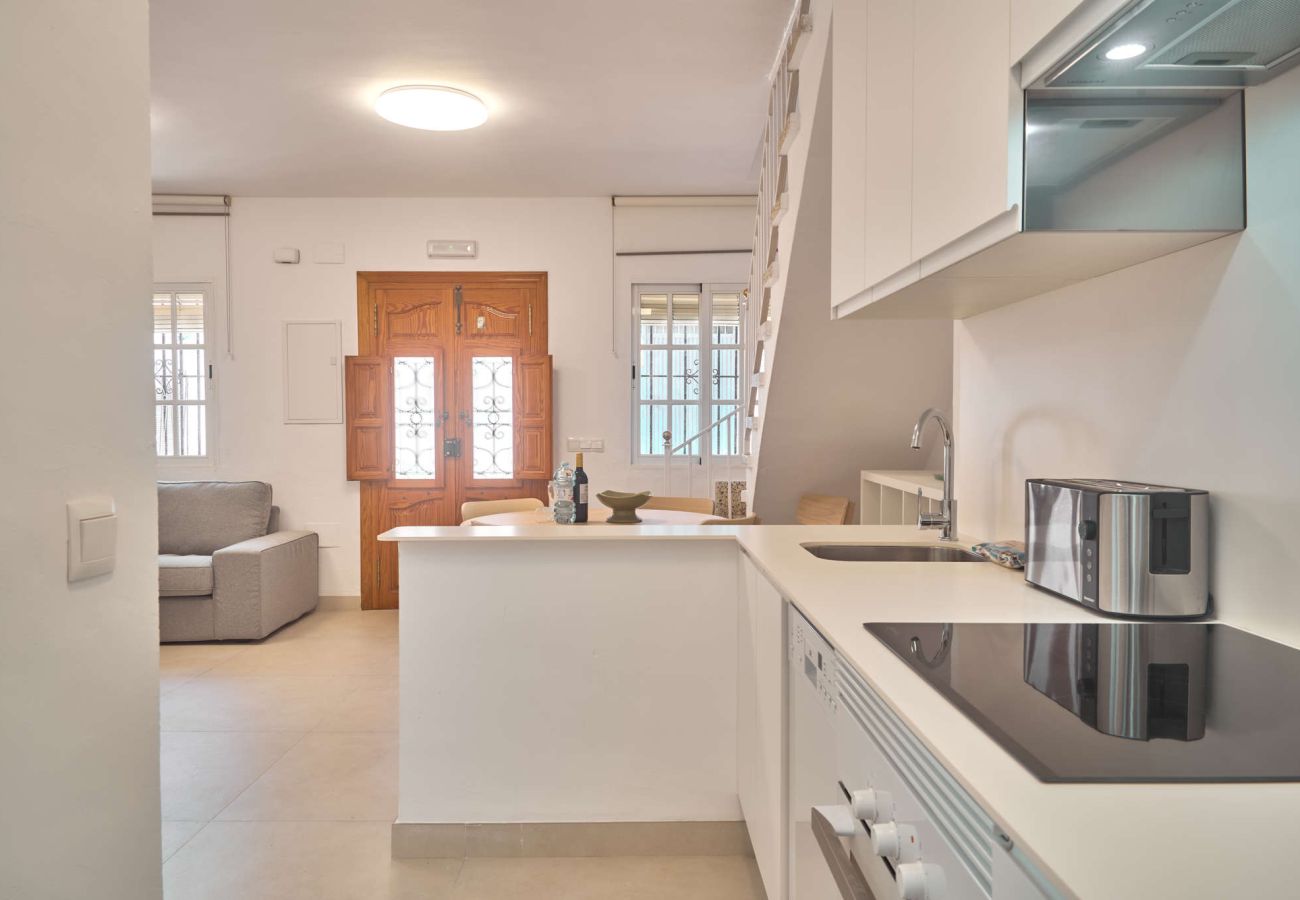 Casa a schiera a Nerja - Casa Chica: Casa vacanze con terrazza privata in Calle Cristo, Nerja