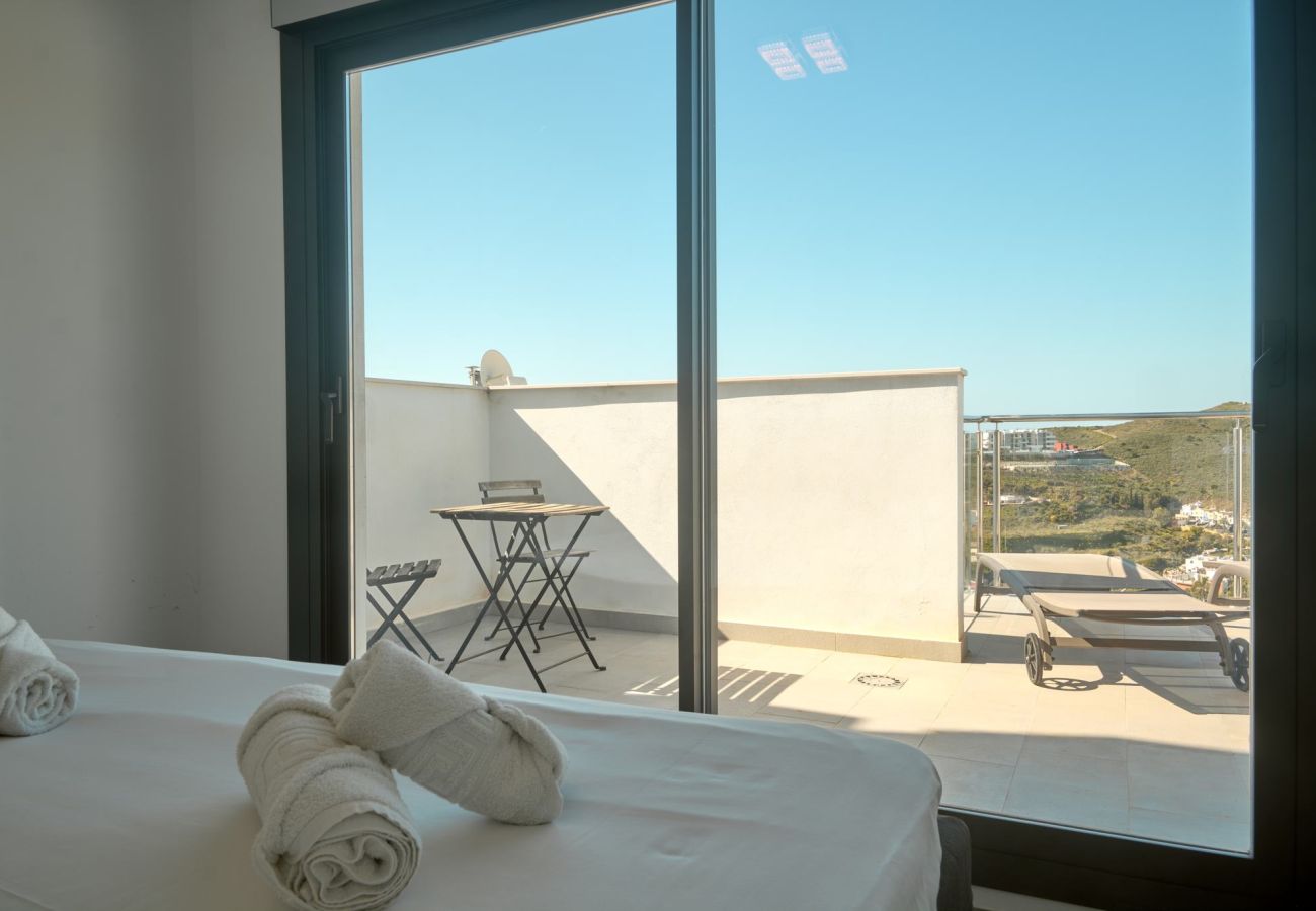 Appartamento a Nerja - Penthouse Balcón del Mar D4: 3 Terrazze e Piscina Riscaldata
