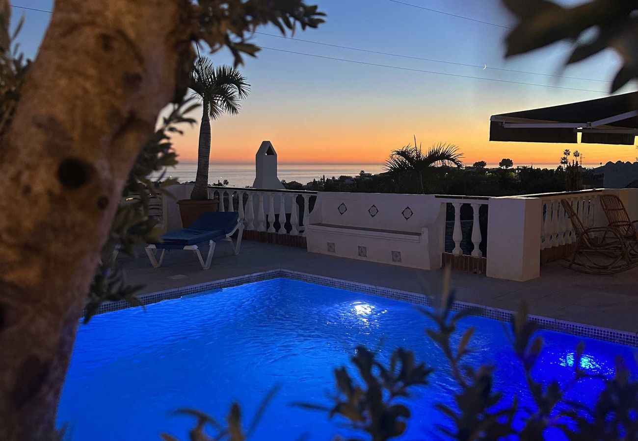 Villa a Nerja - Villa Jackson (La Casita): Villa con piscina privata a Fuente del Badén, Nerja