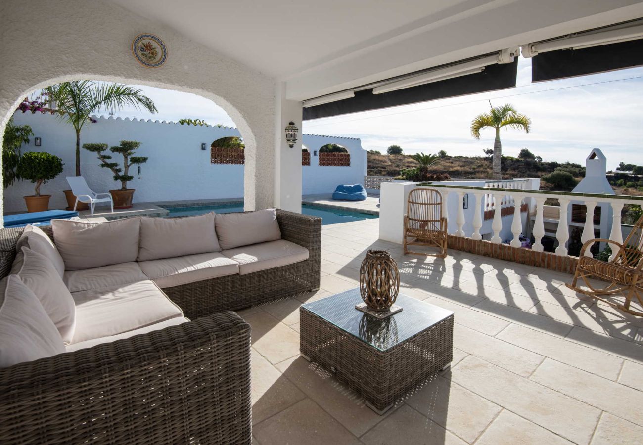 Villa a Nerja - Villa Jackson (La Casita): Villa con piscina privata a Fuente del Badén, Nerja