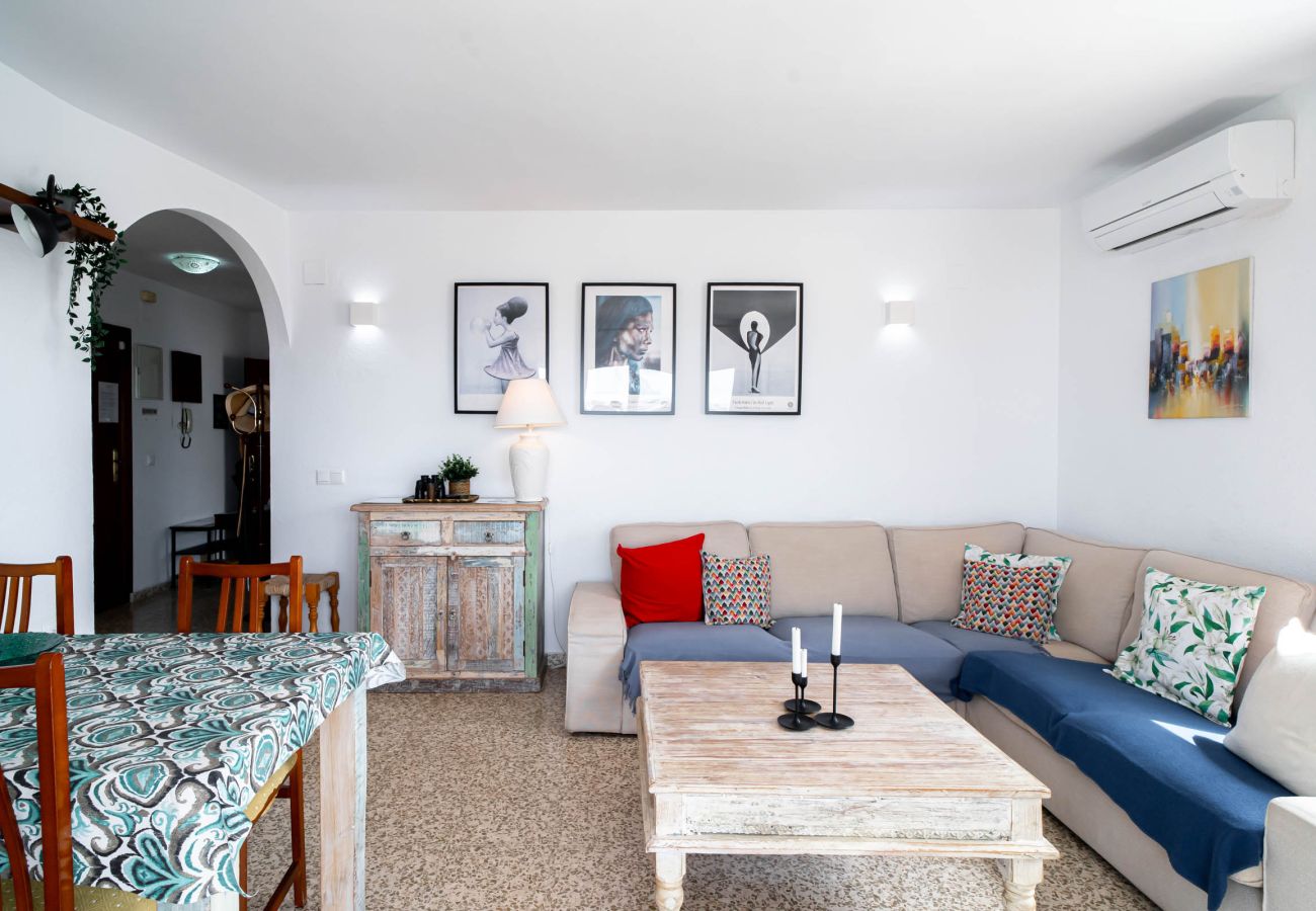 Appartamento a Nerja - Albaida II 2B: Appartamento con Vista Mare Esposto a Sud, Playa Torrecilla Nerja