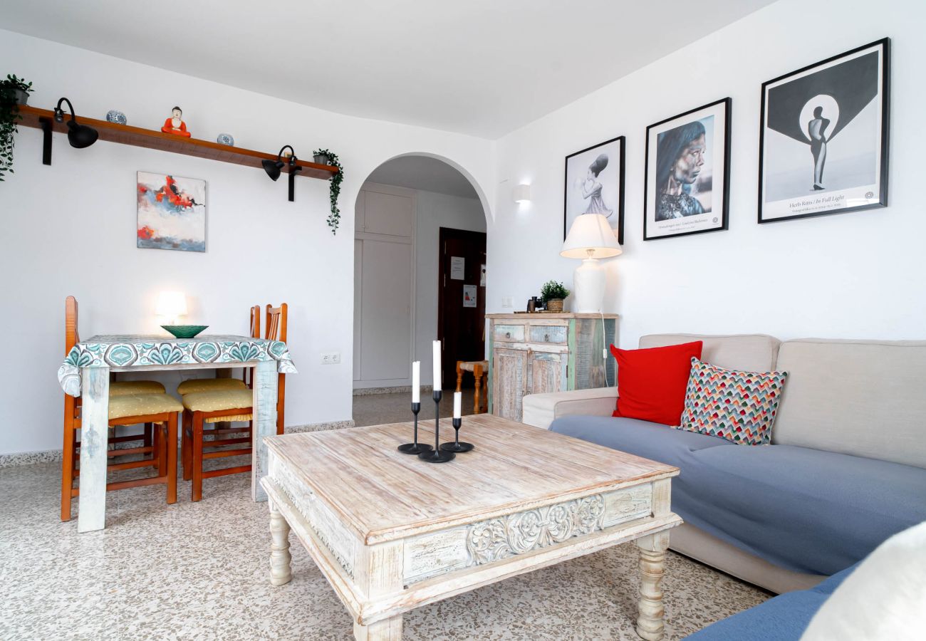 Appartamento a Nerja - Albaida II 2B: Appartamento con Vista Mare Esposto a Sud, Playa Torrecilla Nerja