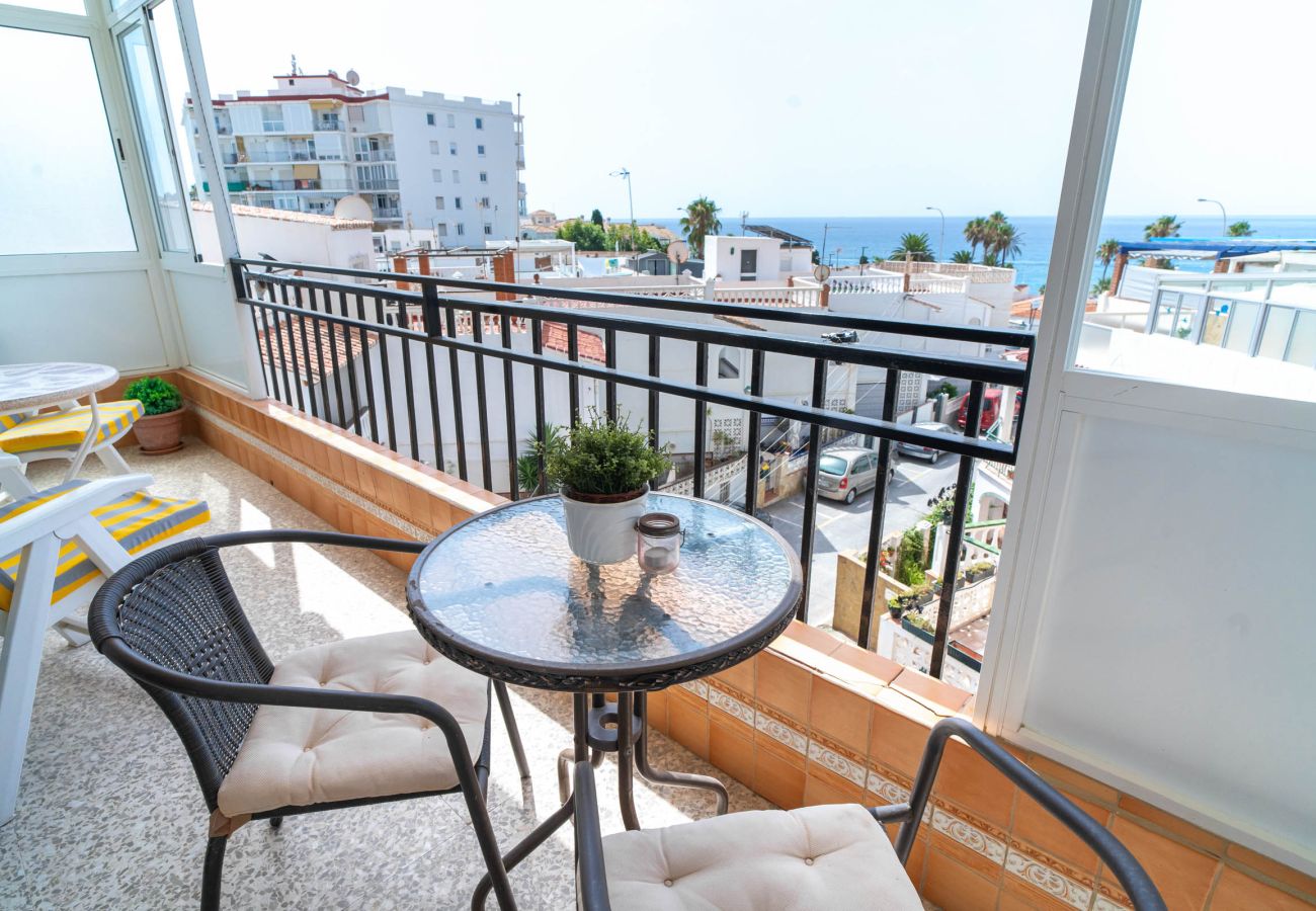 Appartamento a Nerja - Albaida II 2B: Appartamento con Vista Mare Esposto a Sud, Playa Torrecilla Nerja