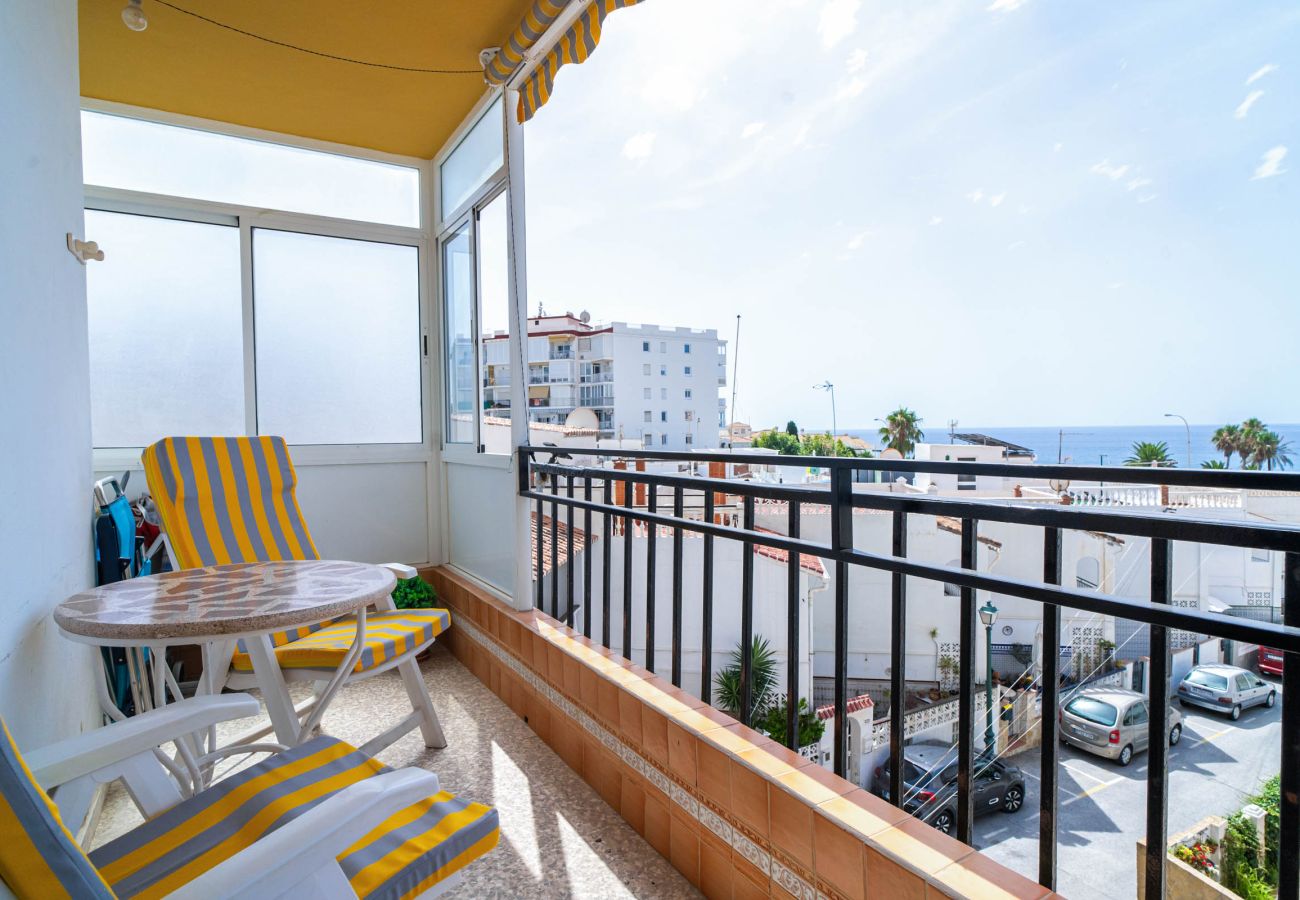 Appartamento a Nerja - Albaida II 2B: Appartamento con Vista Mare Esposto a Sud, Playa Torrecilla Nerja