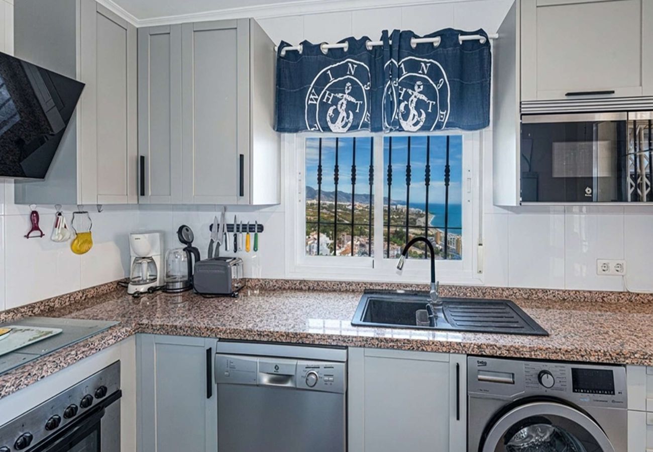 Villa a Nerja - Villa Punta Lara 15: Villa con Piscina Privata per 5 con Vista Mare, Nerja