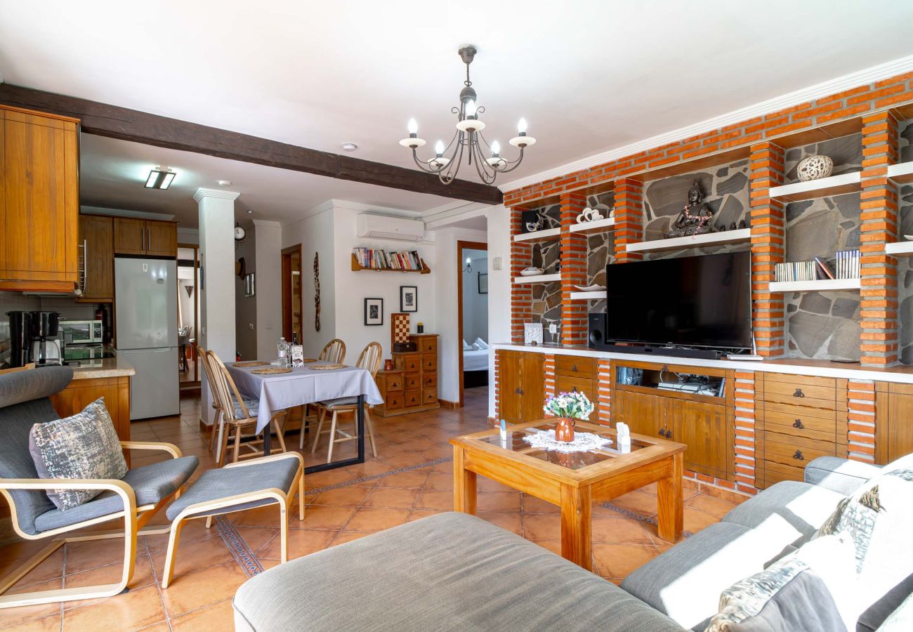 Appartamento a Nerja - Tahiti 2 7: Appartamento per famiglie per 4 persone a Playa Burriana, Nerja