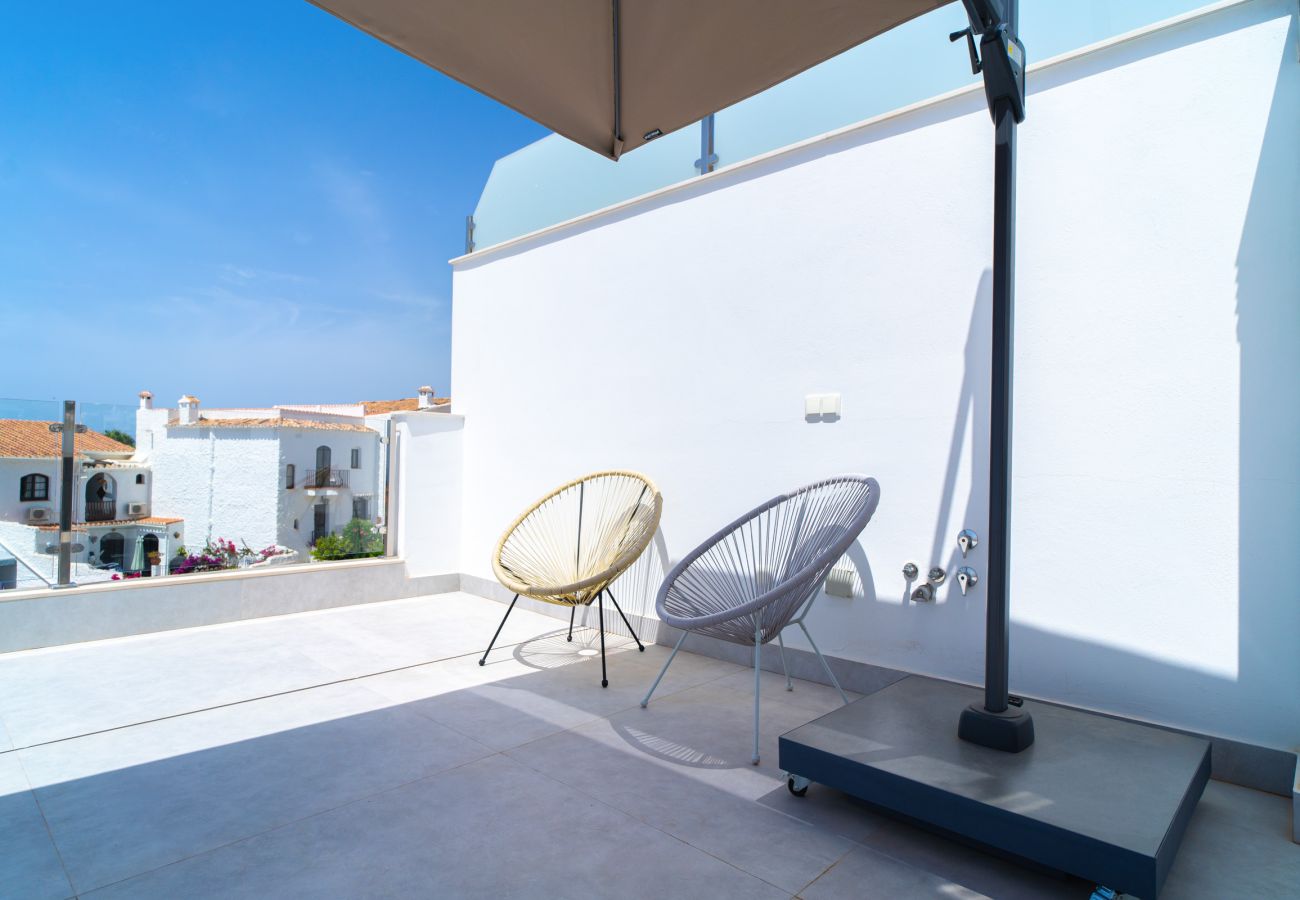Villa a Nerja - Casa Mezcal - Villa per 4 persone con piscina privata e vasca idromassaggio a Nerja